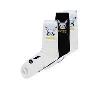 NAME IT Chaussettes 'NKMJACKSON POKEMON' jaune / noir / blanc, Taille 37-39