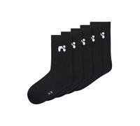 NAME IT Chaussettes 'NKNLaris' noir / blanc, Taille 40-42