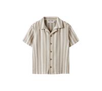 NAME IT Chemise 'Foko' beige / blanc, Taille 122-128