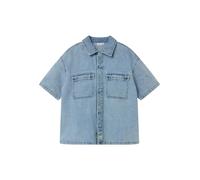NAME IT Chemise 'HALF' bleu denim, Taille 140
