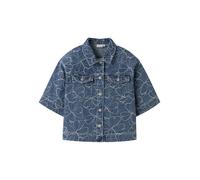 NAME IT Chemisier bleu denim / blanc, Taille 152