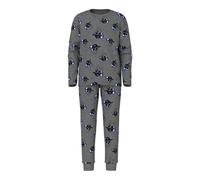NAME IT Ensemble de Nuit pour garçon Dark Grey Mel Skull Noos, Gris foncé mélangé, 146-152