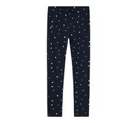 NAME IT Female Nkfvivian AOP Noos Leggings, Dark Sapphire/AOP : Small Heart AOP, 158 EU