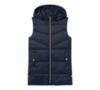 NAME IT Fille Nkfmoney Pb Gilet Matelassé, Bleu, 9 Ans EU