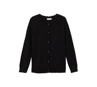 Name IT Fille Nkfvamone Ls Knit K Noos Cardigan, Noir, 146-152 EU