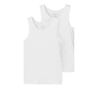 Name IT Fille Nkmtank Top 2p Noos Culotte, Blanc Éclatant., 122-128 EU