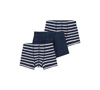 NAME IT Sous-vêtements bleu marine / blanc, Taille 134-140