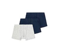 Name It Fille Nkmtights 3p Noos Culotte, Mélange de Gris - Lot : 2 Saphirs Foncés, 104 EU