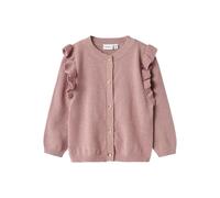 NAME IT Fille Nmfabinne Ls Knit Noos Cardigan, Mauve, 116 EU