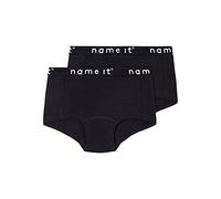 Name It Garçon Nkfhipster 2p Noos Culotte, Noir / Paquet : W/Noir, 122 EU