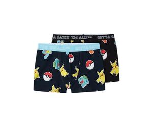 NAME IT Garçon Nkmasgar Pokemon 2p Boxer Noos Sky Ensemble De Nuit, Black/Pack:2p Dark Sapphire+ Black, 116 EU