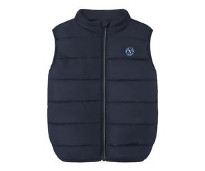 NAME IT Garçon Nkmmylane Noos Gilet Tampon, Dark Sapphire, 134 EU
