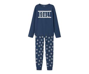 NAME IT Garçon Nkmnightset Dark Denim Football Noos Ensemble De Nuit, Dark Denim, 86-92 EU