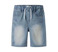 Name It Garçon Nkmryan Jogger DNM L 6300-th Noos Shorts, Bleu Jeans Clair, 170 EU