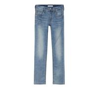 Name IT Garçon Nkmtheo Xslim SWE 3113-th Noos Pantalon en Jean, Denim Blue, 122 EU