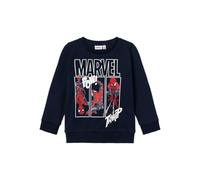 Name IT Garçon Nmmjessie Spiderman Sweat Bru Noos Mar Maillot De Survêtement, Dark Sapphire, 110 EU