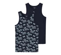 Name IT Garçon Top 2p Nkmtank Lot De 2 T-Shirts Sapphire Game Noos, Bleu, Numeric 146 EU