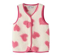 NAME IT Gilet framboise / blanc, Taille 98