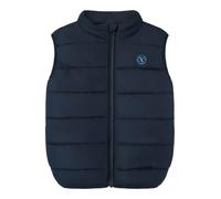 NAME IT Garçon Nkmmylane Noos Gilet Tampon, Dark Sapphire, 134 EU