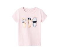 NAME IT Haut Nmfdessy SS pour Fille, Ballerines, 98