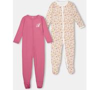 NAME IT Pyjama beige / rosé / blanc, Taille 98