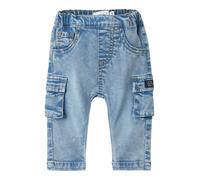 Name IT Jean Cargo pour garçon, Coupe Baggy, Denim Bleu médium, 50