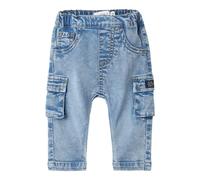 Name IT Jean Cargo pour garçon, Coupe Baggy, Denim Bleu médium, 50