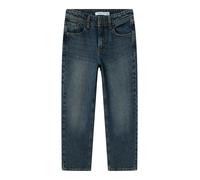 Name IT Garçon Straight Nkmryan Jean Droit 5950-Dm Noos, Bleu Foncé Denim, 134 EU
