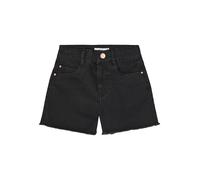 NAME IT Femme Nkfrandi Dnmtaya Hw Mom Noos Shorts, Jean Noir, 128 EU