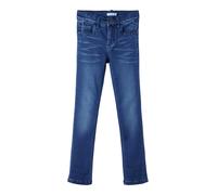 NAME IT Garçon Nkmtheo Dnmclas Noos Pantalons, Bleu Foncé Denim, 128 EU