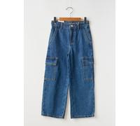 Name It Rose Wide Cargo Fit Jeans Bleu 8 Years Fille