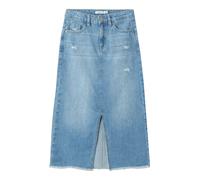 Name IT Fille Skirt Nkfkat DNM 3724-Be Noos Jupe Longue, Bleu Jeans Clair, 134 EU