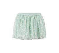NAME IT Jupe 'NMFFloral' turquoise / or / blanc, Taille 104