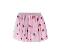 NAME IT Jupe 'NMFVabos' citron vert / rose / rouge cerise, Taille 98