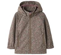 Name it - Kid's Alfa08 Softshell Jacket AOP - Veste softshell - 110 - brown lentil flower field