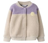 Name it - Kid's Balissea L/S Teddy Card - Veste polaire - 92 - pumice stone