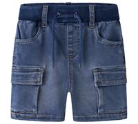 Name it - Kid's Ben Baggy Denim Shorts - Short - 80 - denim blue