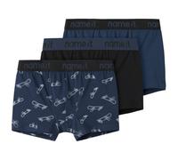 Name it - Kid's Boxer Titan Skater 3-Pack - Sous-vêtement - 146/152 - titan / titan / black