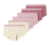 Name It Hipster Floral Panties 6 Units Jaune,Rose 4 Years Fille