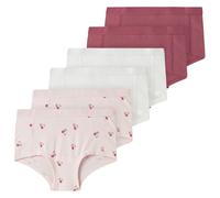 Name It Hipster Floral Panties 6 Units Blanc,Rose 5 Years Fille