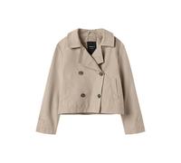 Name it kids Nkfmadelin Trench Coat Short, Savannah Tan, Numeric_128 Fille