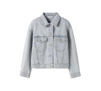 Name it kids Nkfmila DNM Jacket 8510-za Noos Veste, Denim Blanchi Bleu Clair, 152 Fille
