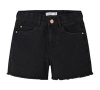Name it - Kid's NKFRose HW Mom Denim Shorts 8222-YA - Jean - 116 - black denim