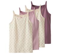 Name it - Kid's NKFStrap Top AOP 4-Pack - Débardeur - 104 - buttercream