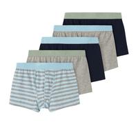 Name it - Kid's NKMBoxer AOP 5-Pack - Sous-vêtement - 98 - aquamarine