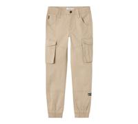 Name it Kids Nkmryan Cargo R TWI Pantalon 2222-Ba Noos, Beige, 146 cm