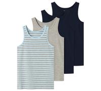 Name it - Kid's NKMTank Top AOP 4-Packs - Débardeur - 146/152 - aquamarine
