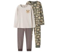 Name it - Kid's NMMNightset AOP 2-Pack - Sous-vêtement - 110/116 - dusty olive bear aop and yd