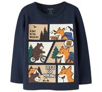 Name it - Kid's Oswalde L/S Top - Haut à manches longues - 98 - navy blazer