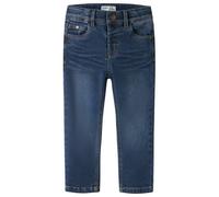 Name it - Kid's Silas Slim Fleece Jeans - Jean - 92 - dark blue denim